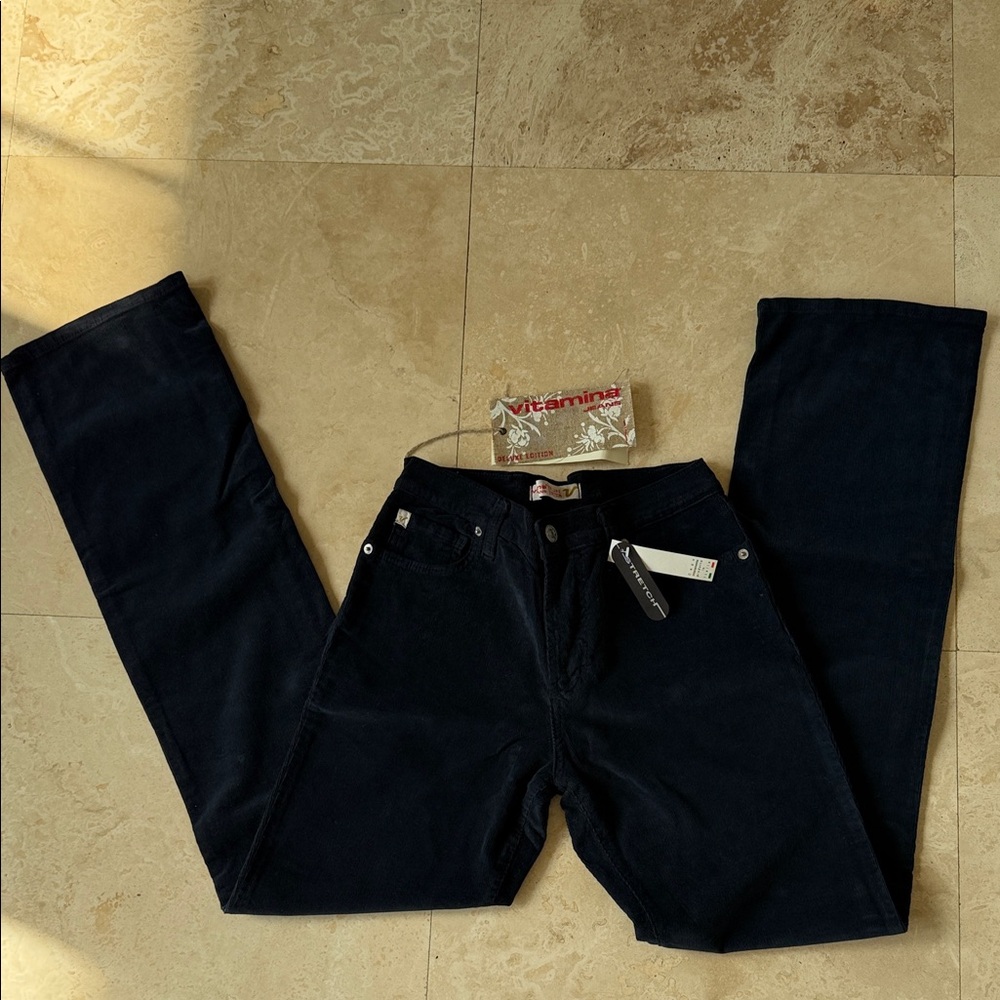 Vitamina Deluxe Edition Navy Corduroy Jeans